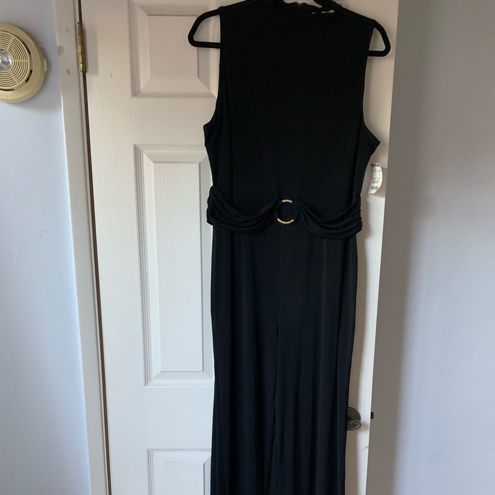 Black pant romper